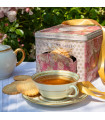Biscuits sablés nature pur beurre frais - boite métal distributrice "Écrin Trésor" 300g