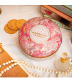 Biscuits sablés pépites d'abricot  - boite métal ronde "Écrin trésor" 175 g