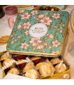Cookies assortment, caramel chips, chocolate chips, apricot chips and plain butter - "Vegetal enchantment" 400g tin