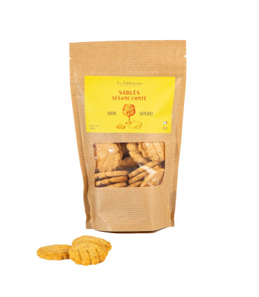 Sesame and PDO Comté cheese small biscuit - 105g